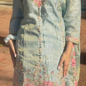 Mint Green Casual Suit
