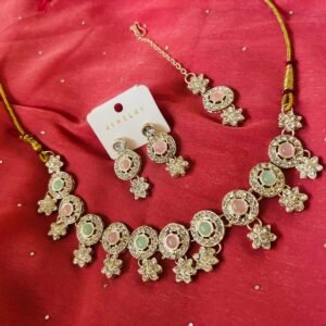 pastel Kundan jewelry